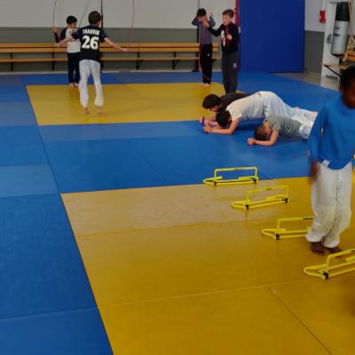 Stage judo-neige