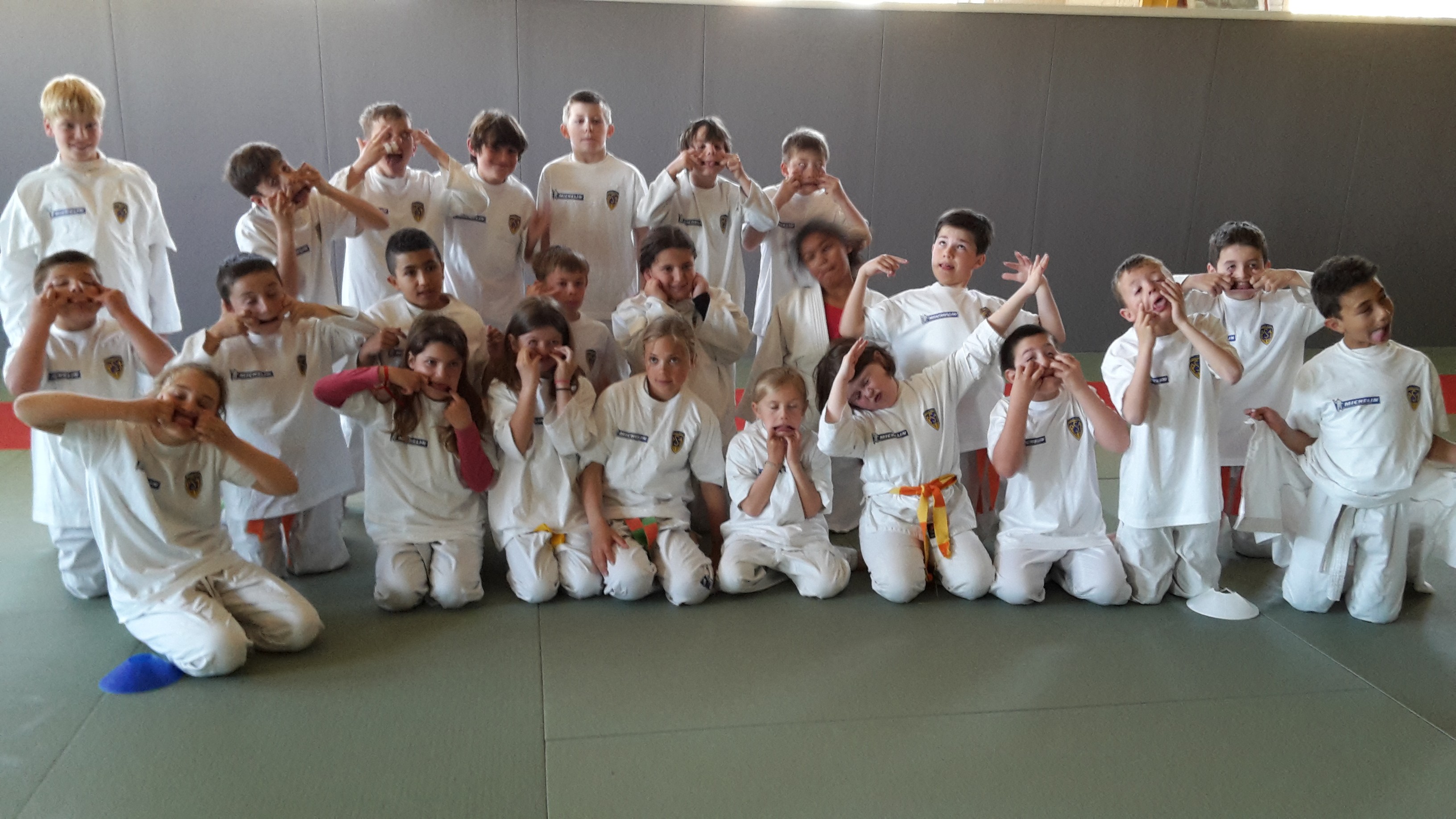 Stage judo-voile